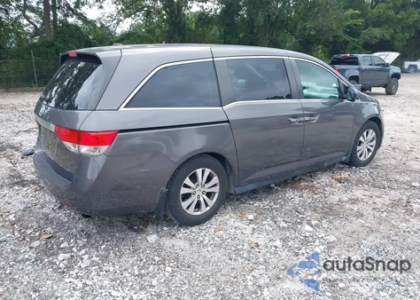 2014 Honda Odyssey Ex-L из США, поврежденный, VIN 5FNRL5H62EB092578